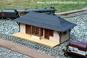 Garden Scale Railroad plans Grand Trunk Depot