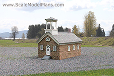 Mattock School N scale model