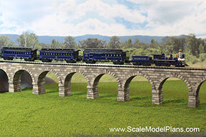 Great Stone Viaduct Model Railway plans 