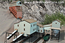 HO Scale Coal Mine model plans