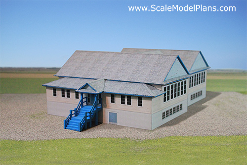 HO SCale model structure