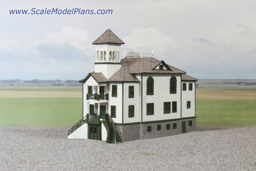 HO scale model train plans