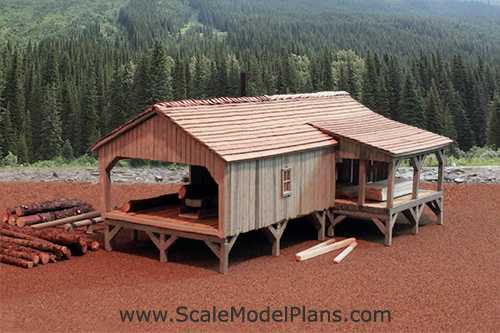model railroad sawmill