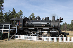 Fort Steele steam train