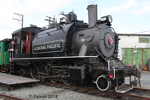 Port Alberni steam train